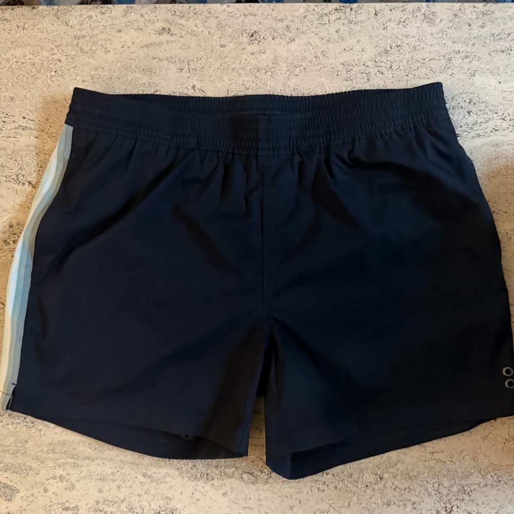 Ron Dorff Black Swim Trunks with Accents on each side - Picture 3 of 5